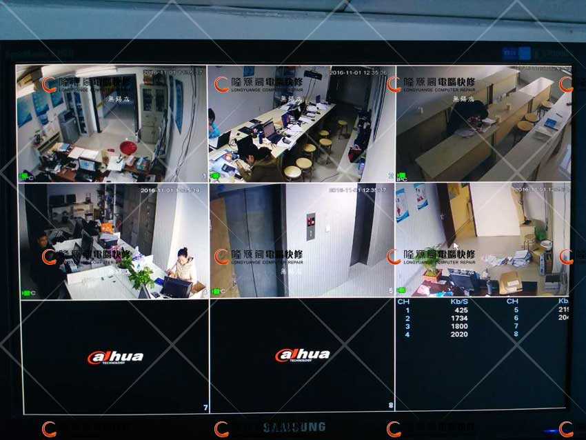 无锡胜友会计事务所监控安装,无锡监控安装,无锡安装监控,无锡教育机构监控安装,无锡电脑维修